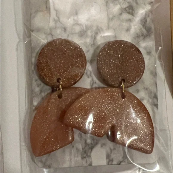 Colorful Homemade Clay Earrings Set Bundle (12pairs) - Picture 4 of 14